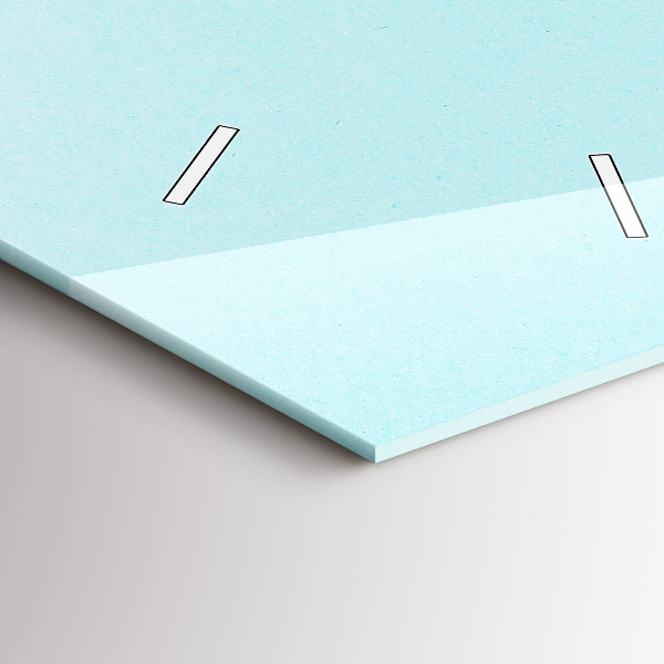 Vertical wall clock Pastel pattern