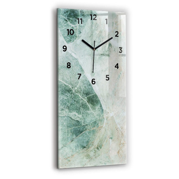 Vertical wall clock Marble Stone Texture