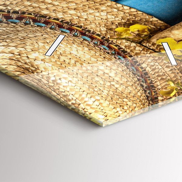 Vertical wall clock Beach accessories and boards