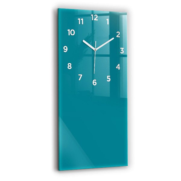 Vertical wall clock Sea color
