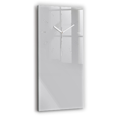 Vertical wall clock Color light gray
