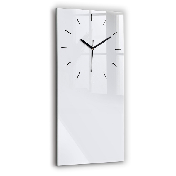 Vertical wall clock Color dark white