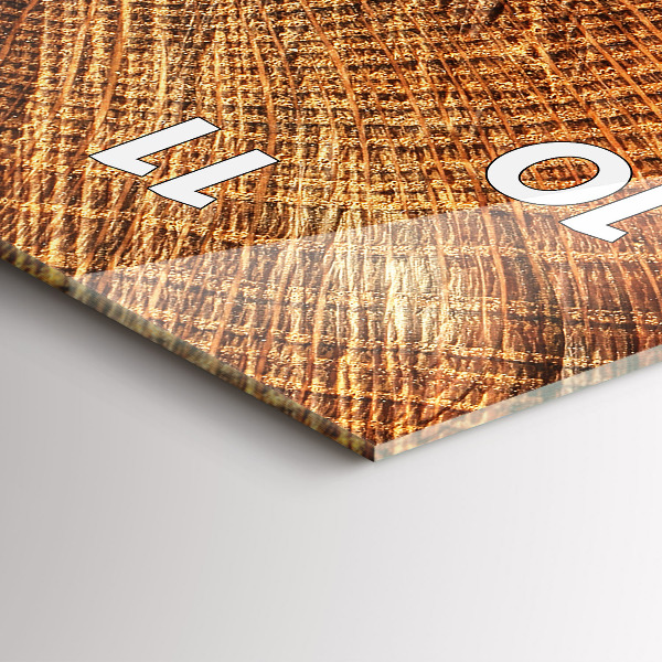 Vertical wall clock Old tree stump