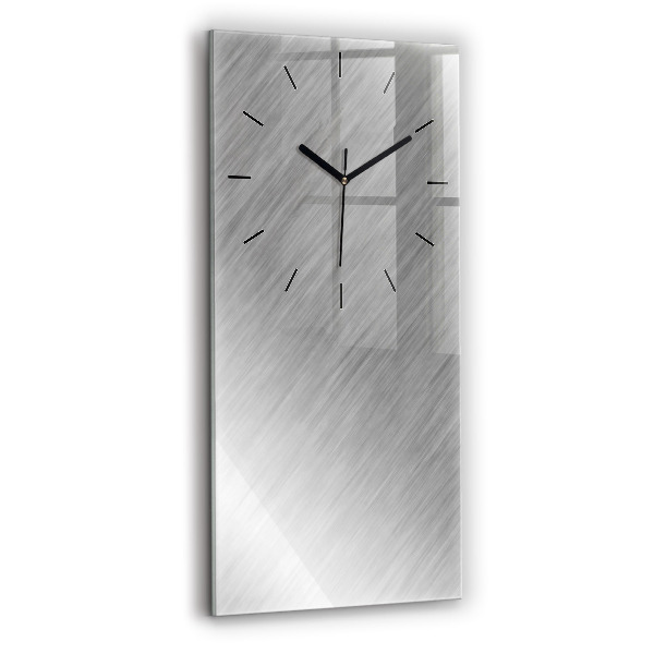 Vertical wall clock Metal wall