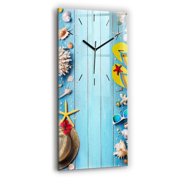 Vertical wall clock Beach accessories