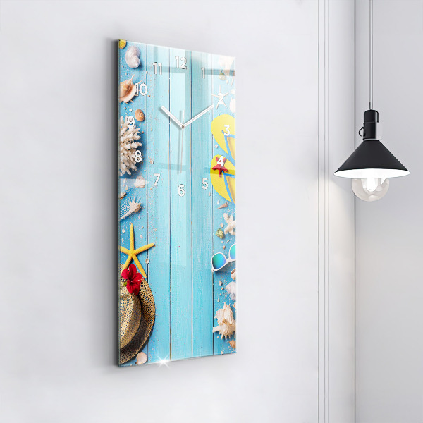 Vertical wall clock Beach accessories