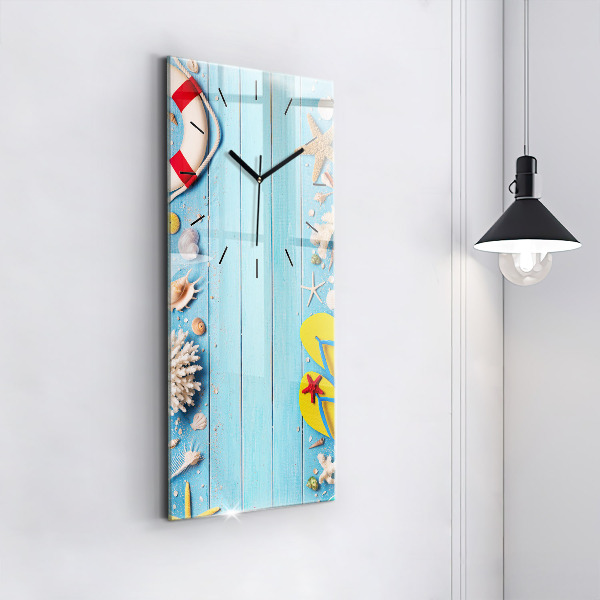 Vertical wall clock Beach accessories
