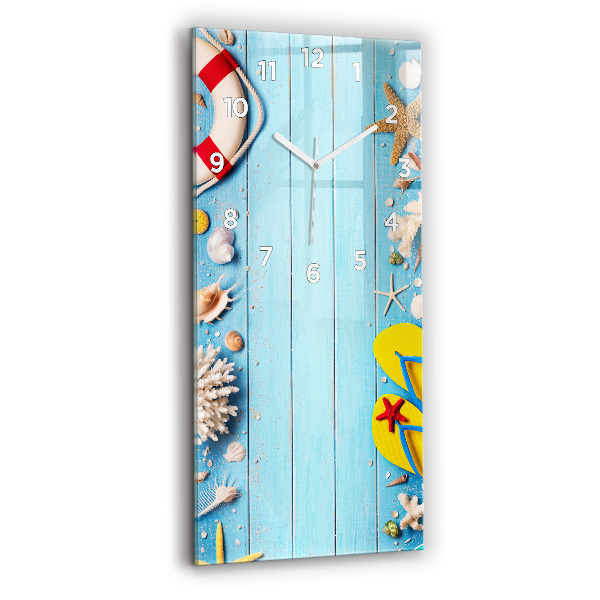Vertical wall clock Beach accessories