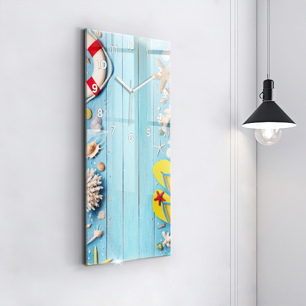 Vertical wall clock Beach accessories