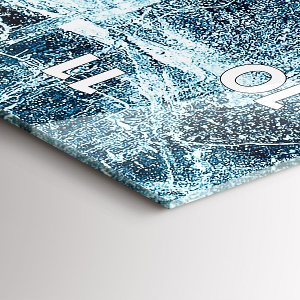 Vertical wall clock Frozen wall