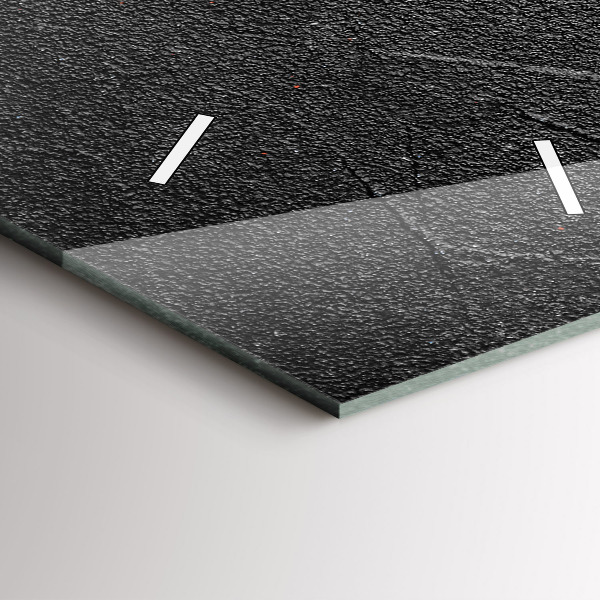 Vertical wall clock Red peppers