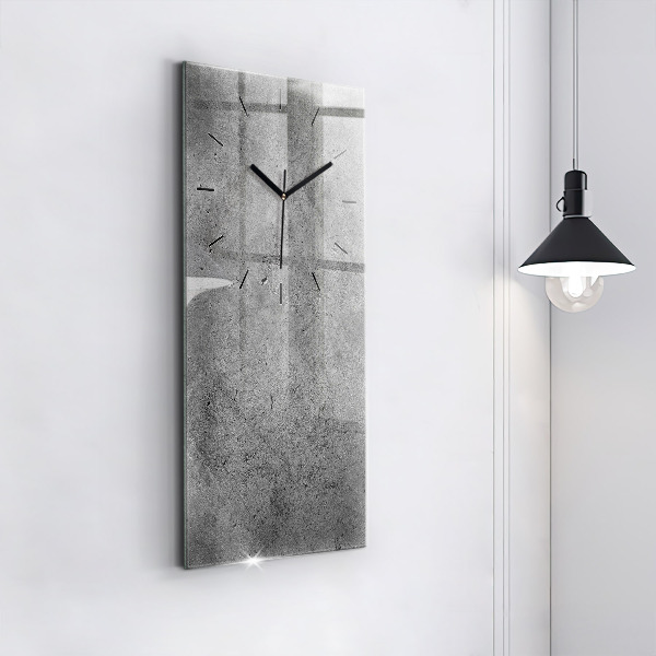 Vertical wall clock Industrial wall