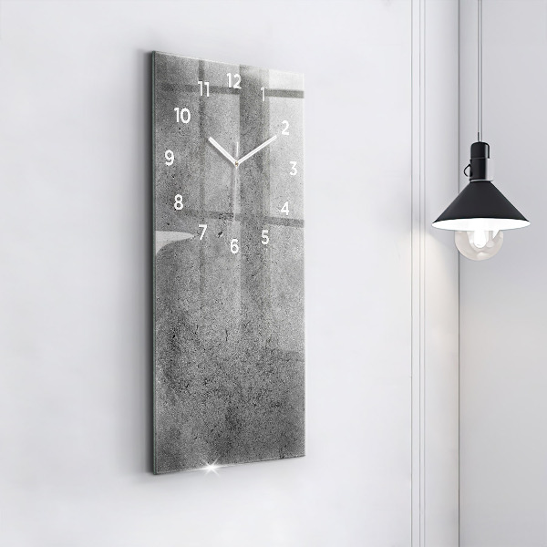 Vertical wall clock Industrial wall