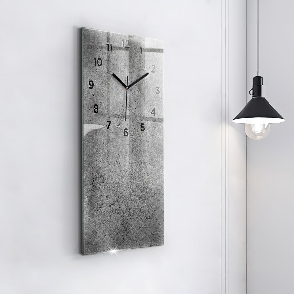 Vertical wall clock Industrial wall