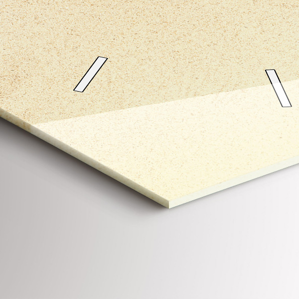 Vertical wall clock Golden abstraction