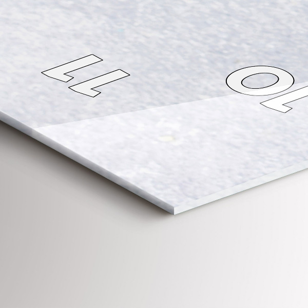 Vertical wall clock A piece of cake