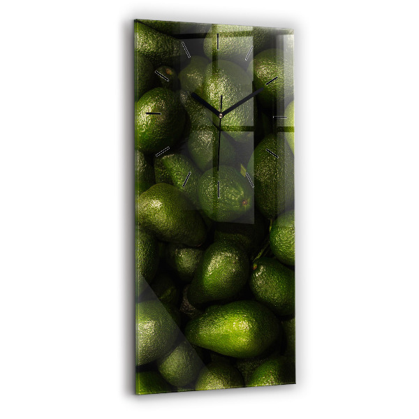 Vertical wall clock Avocado