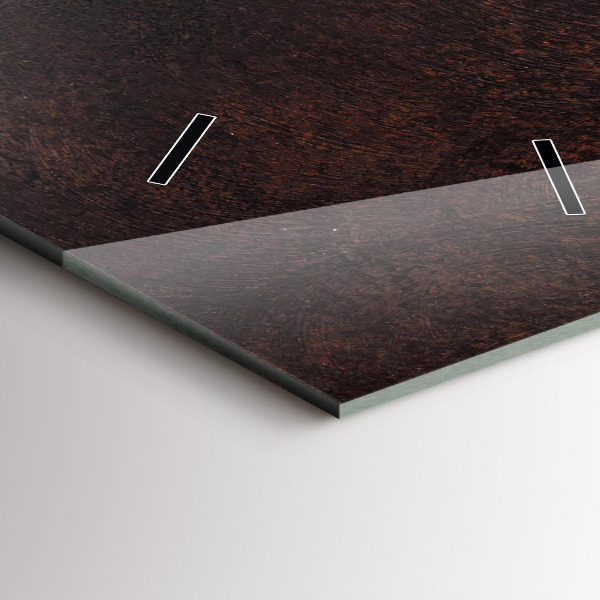 Vertical wall clock A cup of coffee