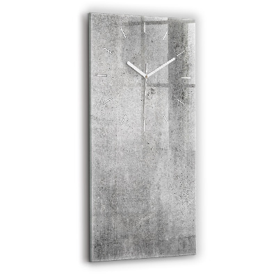 Vertical wall clock Raw wall