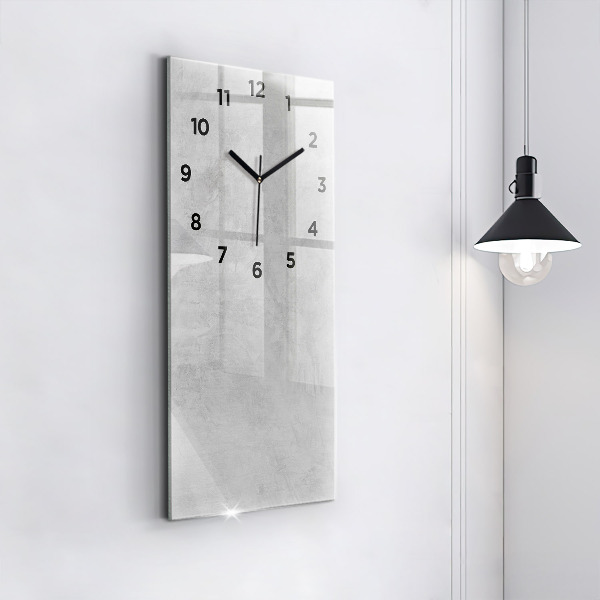 Vertical wall clock Stone wall