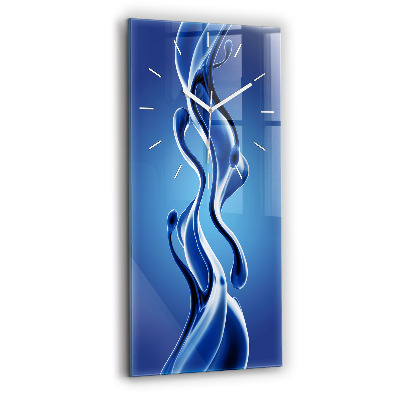 Vertical wall clock Liquid abstraction