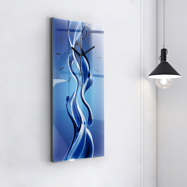 Vertical wall clock Liquid abstraction