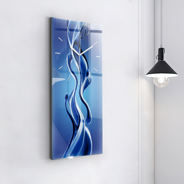 Vertical wall clock Liquid abstraction