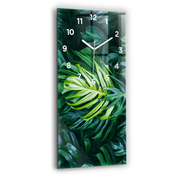 Vertical wall clock The Tropical Side of Nature