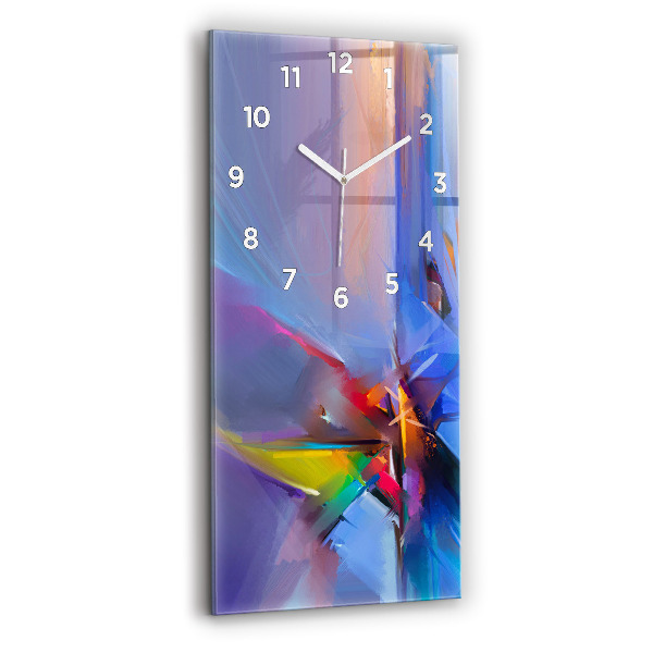 Vertical wall clock Seascape
