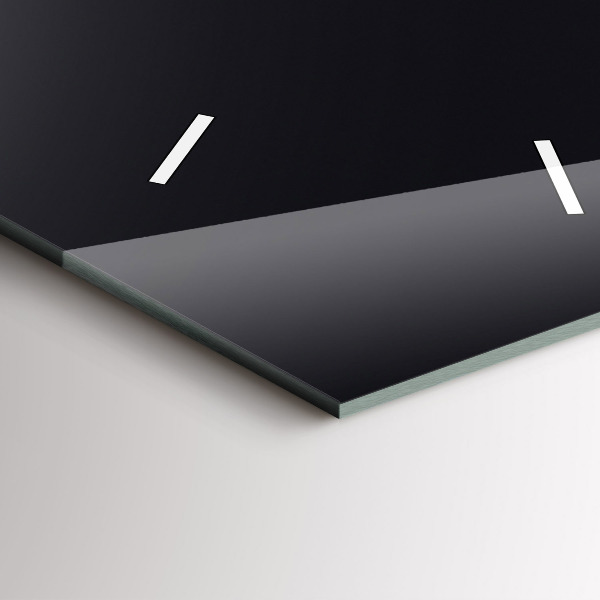 Vertical wall clock Futuristic wave