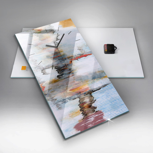 Vertical wall clock Abstraction