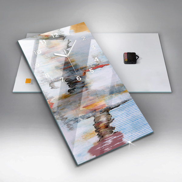 Vertical wall clock Abstraction