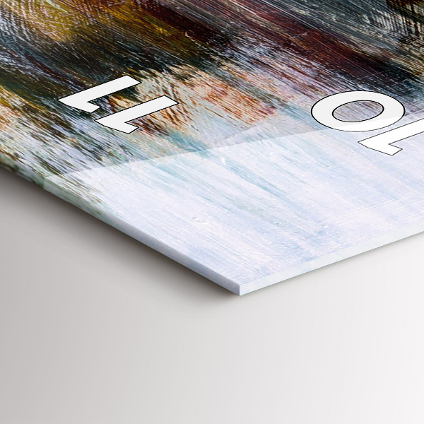 Vertical wall clock Abstraction