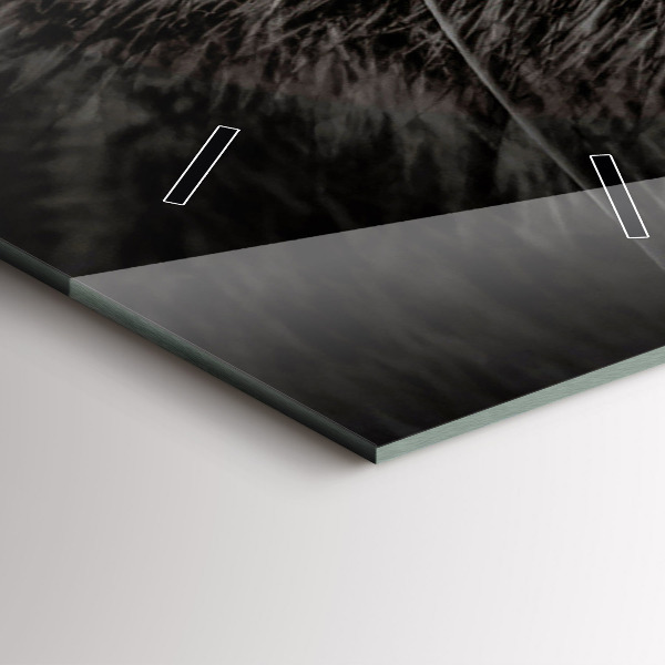 Vertical wall clock Scottish Fold Dog and Cat