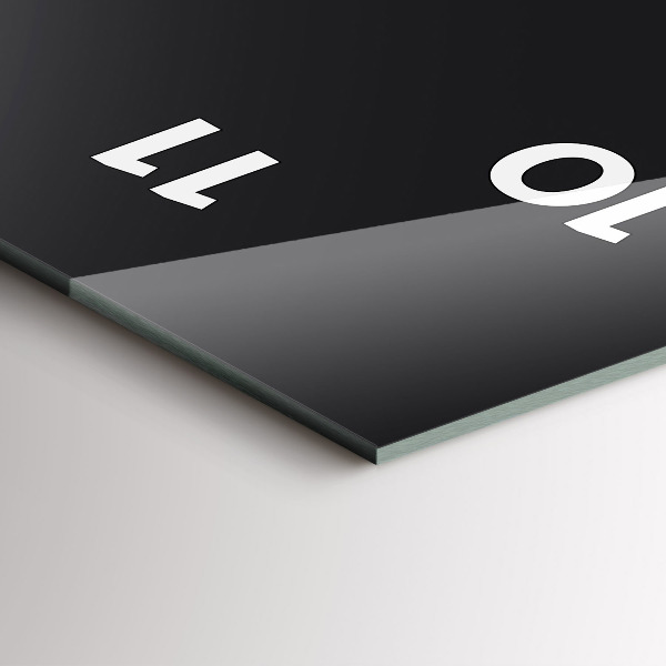 Vertical wall clock Moon Phases and Insect