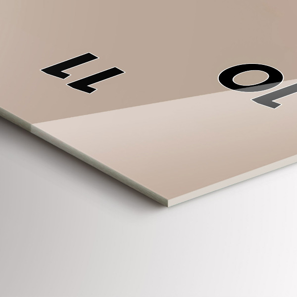 Vertical wall clock Astronomy clock