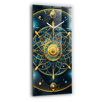 Vertical wall clock Horoscope clock