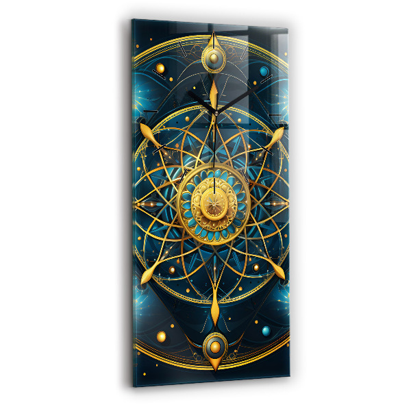 Vertical wall clock Horoscope clock