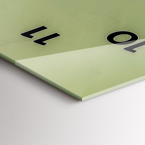 Vertical wall clock Graphic moose