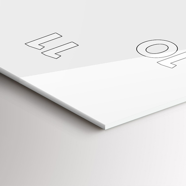 Vertical wall clock Cartoon bear