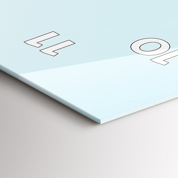 Vertical wall clock Puppy dog