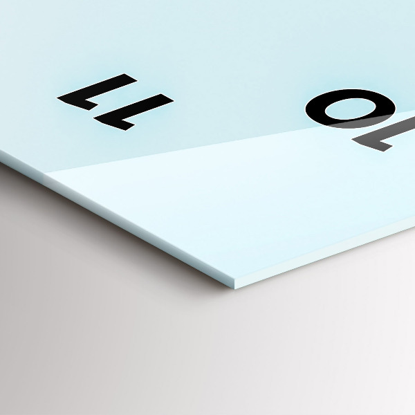 Vertical wall clock Puppy dog