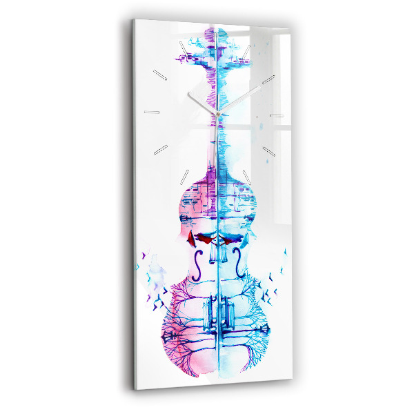 Vertical wall clock Cello Park Lake
