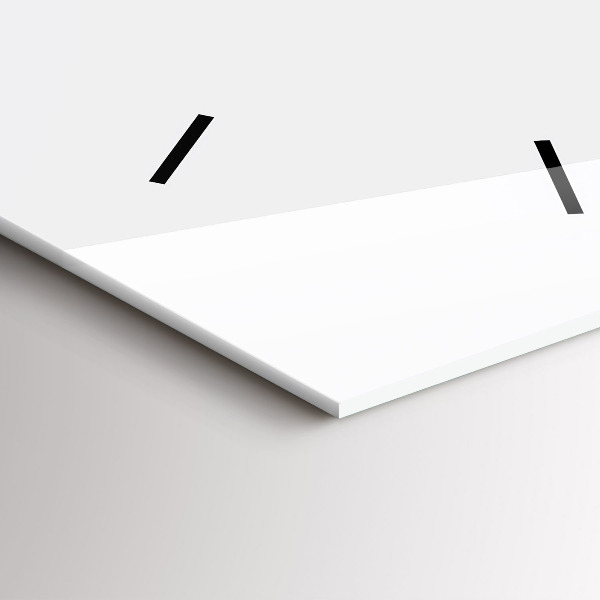 Vertical wall clock The inscription Be yourself