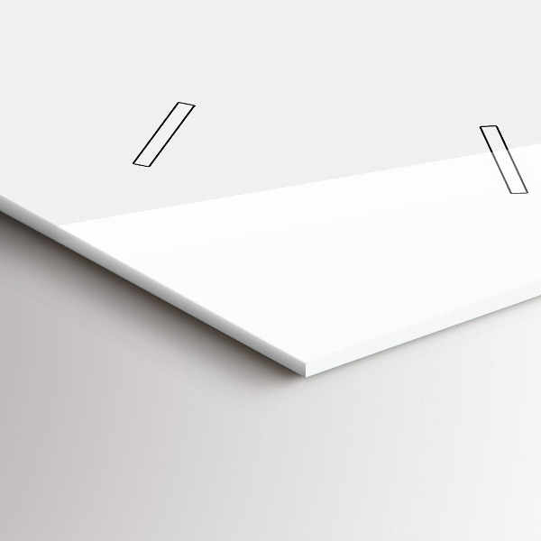 Vertical wall clock The inscription Be yourself