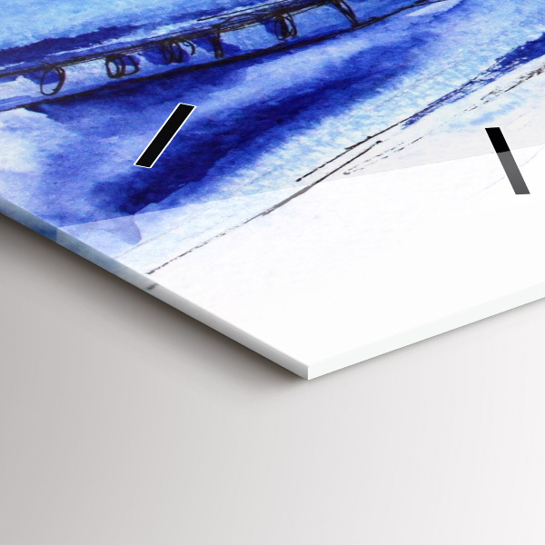 Vertical wall clock Women's High Heels