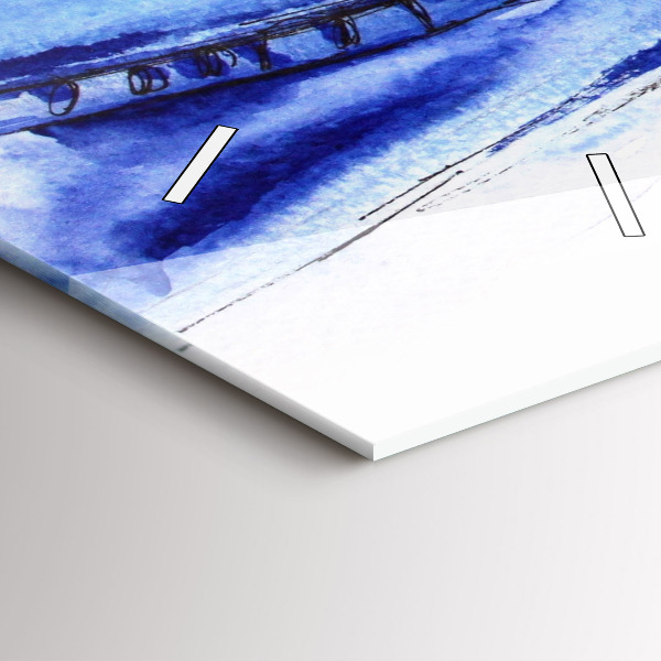 Vertical wall clock Women's High Heels