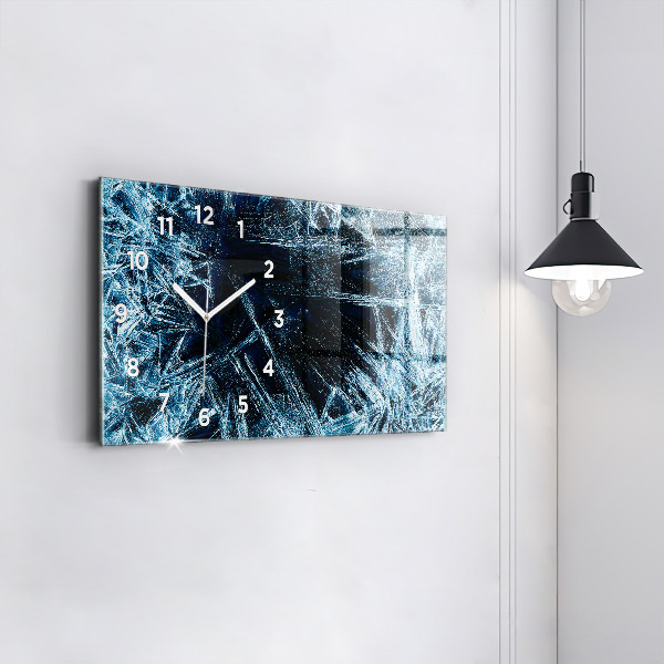 Horizontal wall clock Frozen wall