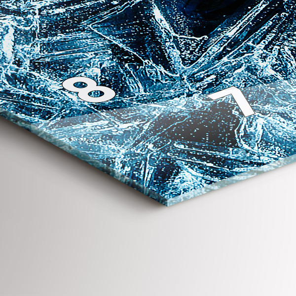 Horizontal wall clock Frozen wall