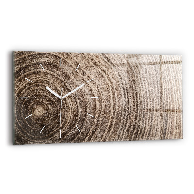 Horizontal wall clock Trunk